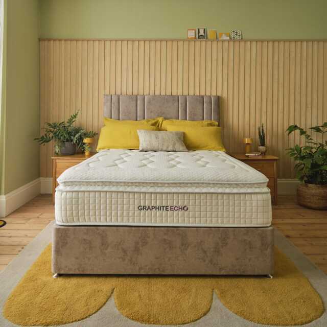 Sleepeezee Echo 4700 2 Drawer Divan Bed Set, Double - image 1