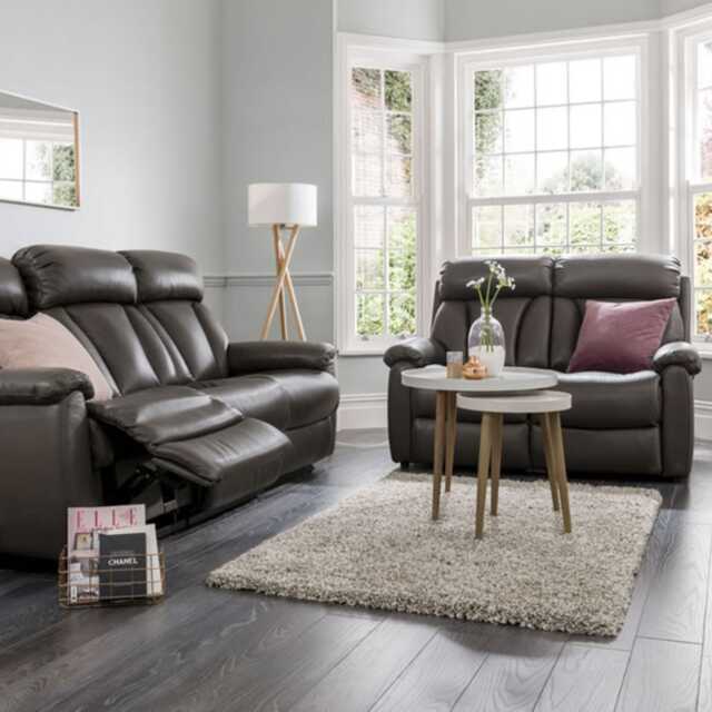 La-Z-Boy Georgina 2 Seater Leather Sofa - image 1
