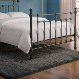 Casa Eve Bed Frame, King, Black - thumbnail 3