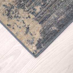 Frith Rugs Marvelous Vintage Style Woven Rug, 340cm x 240cm, Cream & Grey - thumbnail 2