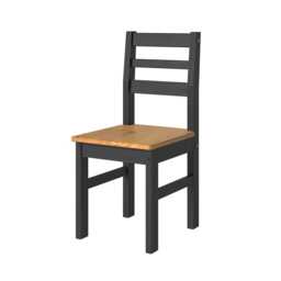 Casa Taylor Pair Linea Dining Chairs, Antique Wax - thumbnail 2