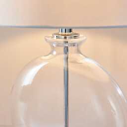 Endon Gideon Table Lamp, White - thumbnail 2