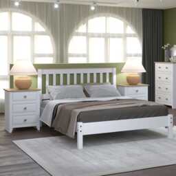 Casa Clement Bed Frame, Double - thumbnail 1
