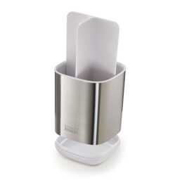 Joseph Joseph EasyStore Toothbrush Holder, Stainless Steel - thumbnail 4