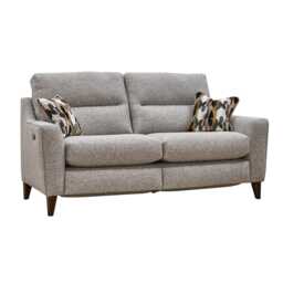 Casa Arno 3 Seater Fabric Sofa, Tilly Stone - thumbnail 1