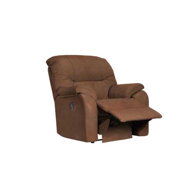 G Plan Mistral Small Power Recliner Leather Armchair, Dallas Tan - image 1