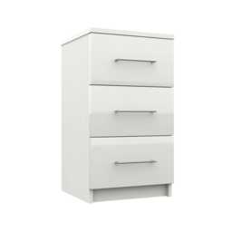 Casa Havana 3 Drawer Bedside Cabinet - thumbnail 2