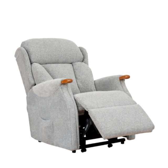 Celebrity Canterbury Power Recliner Fabric Armchair, Iona Haze - image 1