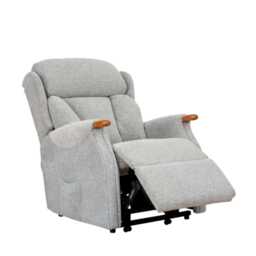 Celebrity Canterbury Power Recliner Fabric Armchair, Iona Haze