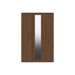 Casa Rome Triple Wardrobe with Mirror - thumbnail 1