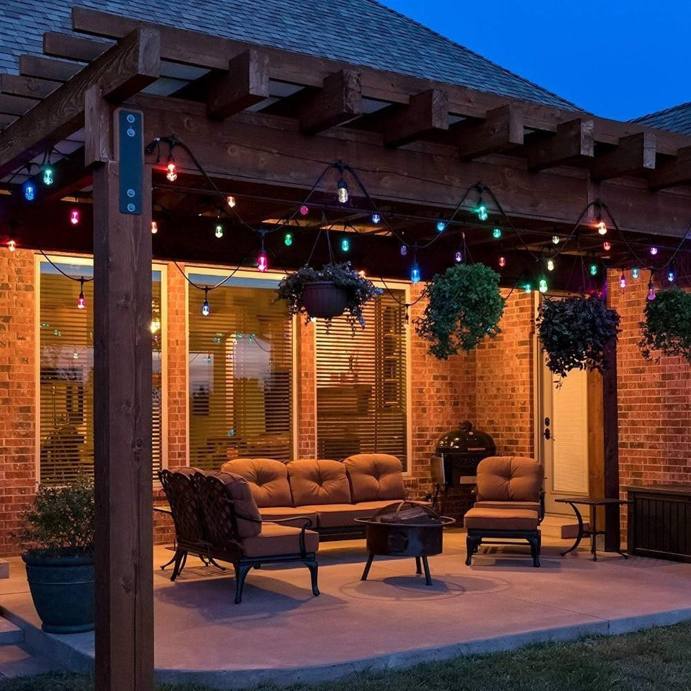 30M / 98FT Multi-Colour LED Plug-in Waterproof Heavy Duty Outdoor String Lights