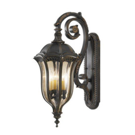 FE/BATONRG/L Outdoor 4 Light Die Cast Aluminium Wall Lantern