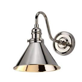 PV1 PN Polished Nickel Provence French Style Wall Light