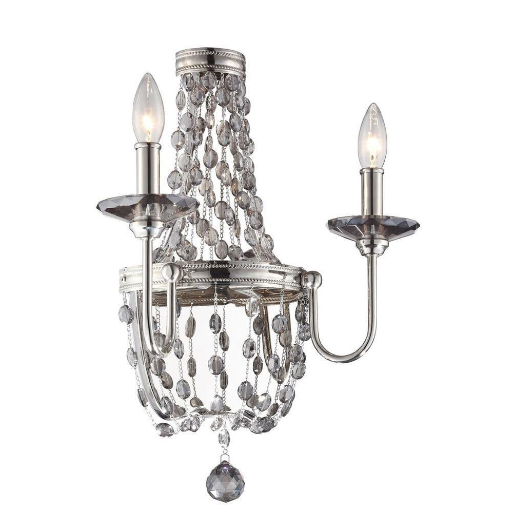 FE/MALIA2 Malia 2 Light Wall Light in Polished Nickel