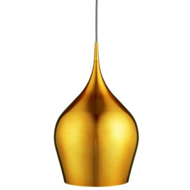 Searchlight 6461-26GO Gold Metal Ceiling Pendant Light