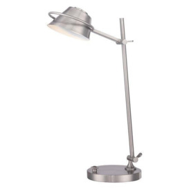 QZ/SPENCER/TL BN Spencer Brushed Nickel LED Desk Lamp