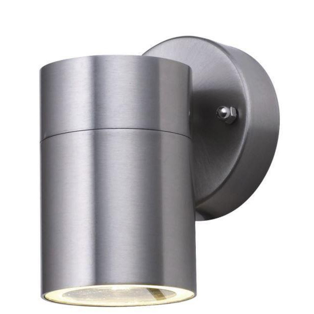 Searchlight 5008-1-LED Outdoor Down Light Wall Light  In Stainless Steel