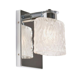 QZ/SEAVIEW1 BATH Seaview 1 Light Bathroom Wall Light In Polished Chrome