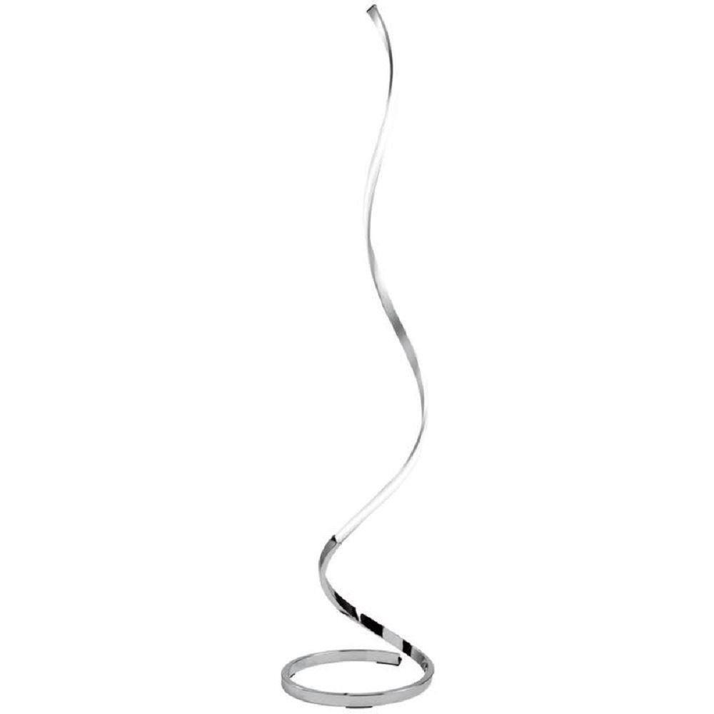 Mantra M4983 Nur LED Floor Lamp In Silver And Chrome