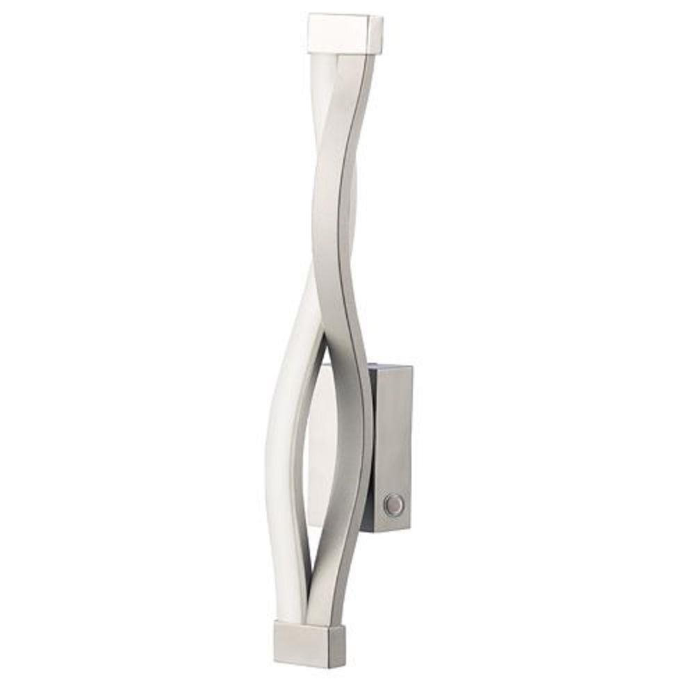 Mantra M4867 Sahara LED Wall Lamp In Silver And Chrome