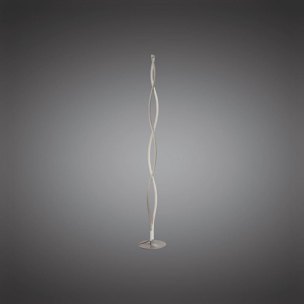 Mantra M4866 Sahara XL LED Floor Lamp In Silver And Chrome