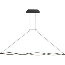 Mantra M5818 Sahara Brown Oxide XL LED Dimmable Ceiling Pendant