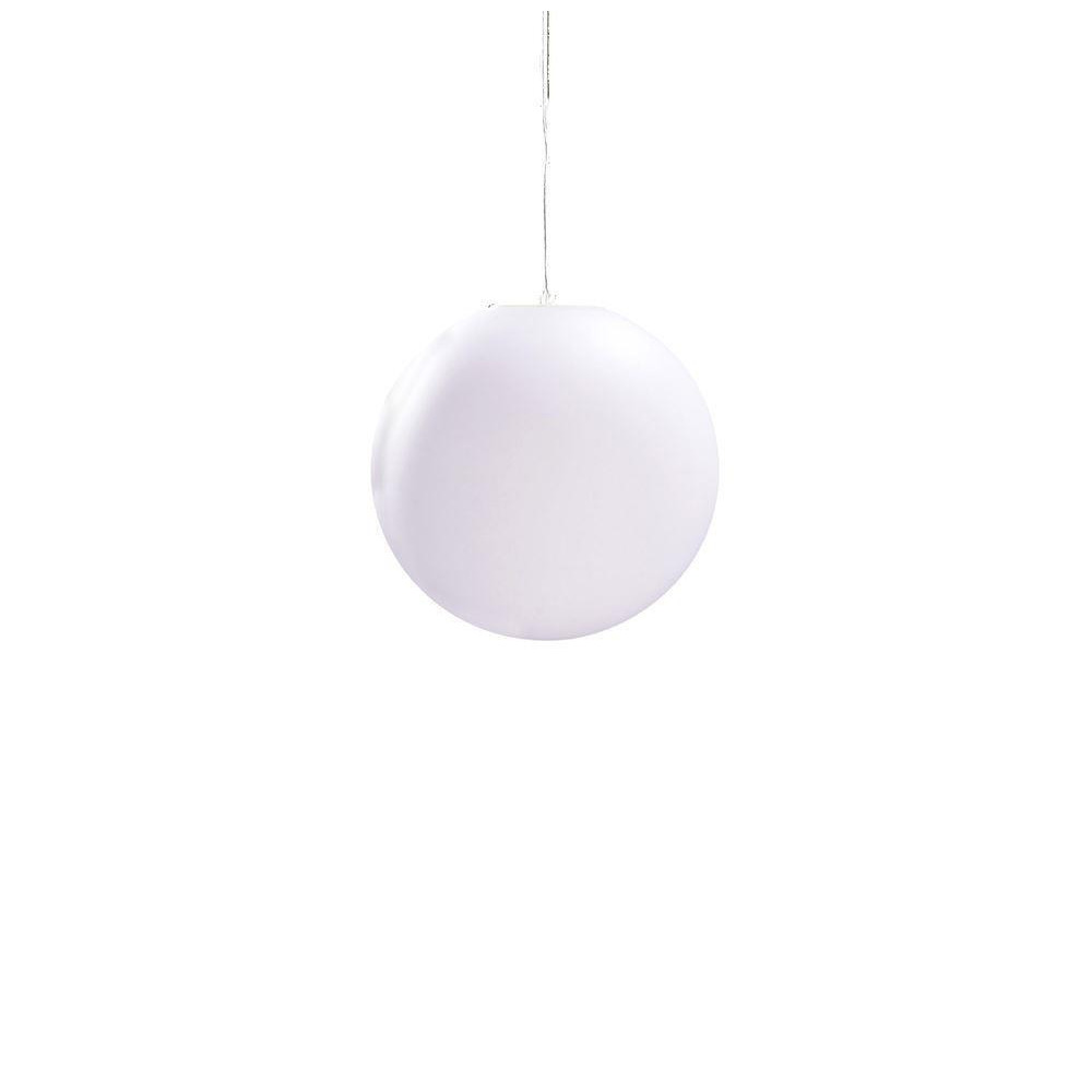 Mantra M1397 Huevo 1 Light Bathroom Small Ceiling Pendant In Opal White