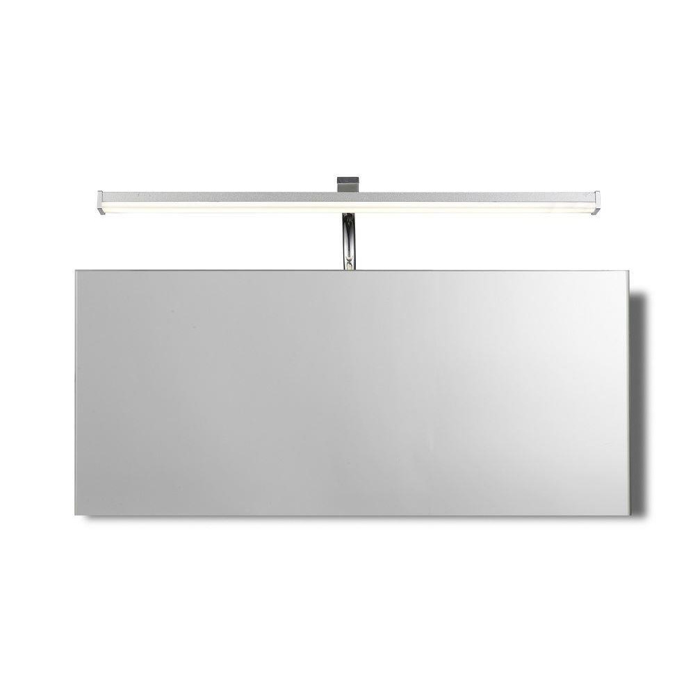 Mantra M5085 Sisley LED Bathroom Bar Light In Silver And Chrome