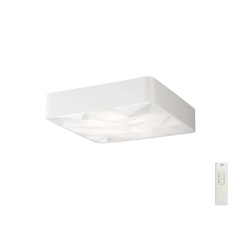Mantra M5880 Rombos LED Tuneable Square Ceiling Light In White