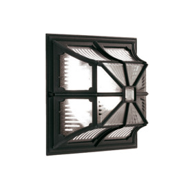 Elstead CP12-BLACK Chapel Exterior Flush Wall Light Wall Lantern In Black