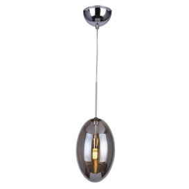 AZzardo AZ2150 Diana 1 1 Light Ceiling Pendant In Chrome