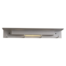 Mantra M6865 Fuerteventura LED Wall Light With Coat Rack In Matt White