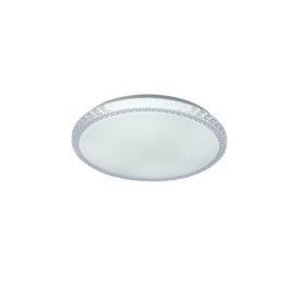 Mantra M6450 Naxos 24 Watt Flush Ceiling Light In White