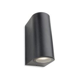 Firstlight 2804GP Ace Outdoor Up and Downlight Wall Spotlight In Graphite IP54