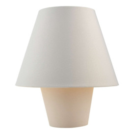Dar Wisebuys Rylee 1 Light Table Lamp In Grey Faux Silk Finish
