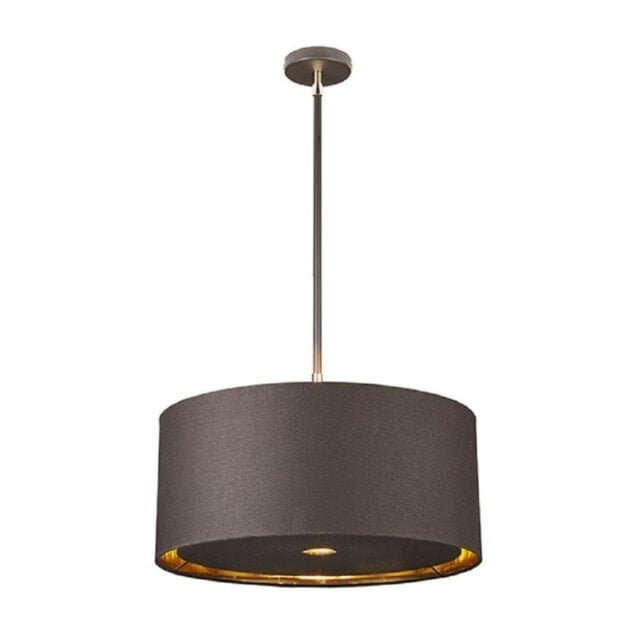 BALANCE/P BRPB Balance Ceiling Pendant Light In Brown And Polished Brass
