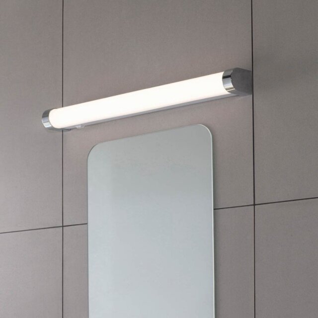 Endon 76656 Moda Bathroom Wall Light In White And Chrome