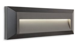 Firstlight 2812GP Shine LED Outdoor Step Light in Graphite IP65