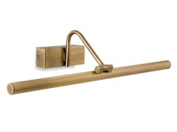 Firstlight 4894AB LED Picture Light In Antique Brass - Width: 450mm