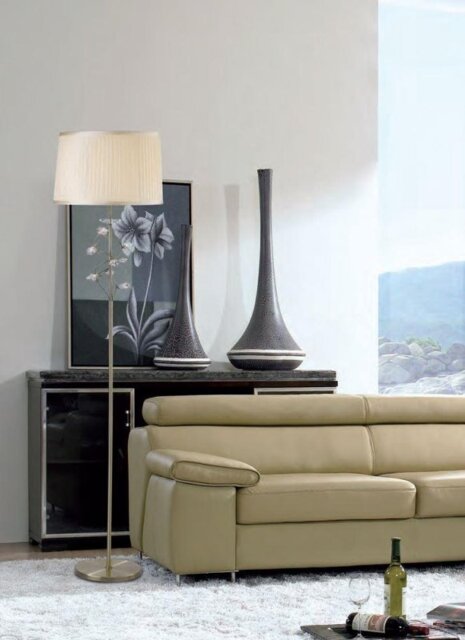 Diyas IL31224 Willow Floor Lamp in Antique Brass Finish