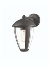 Franklite Flora Outdoor Wall Lantern In Grey Finish EXT6636