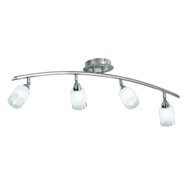 Franklite Campani DP40024 4 Light Silver Decorative Spotlight