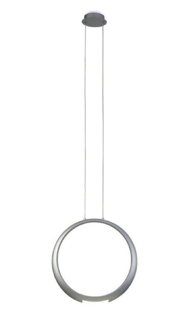 Mantra M6172 Ring LED Ceiling Pendant Light in Silver