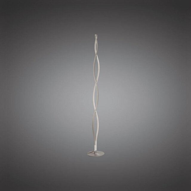 Mantra M4866 Sahara XL LED Floor Lamp In Silver And Chrome