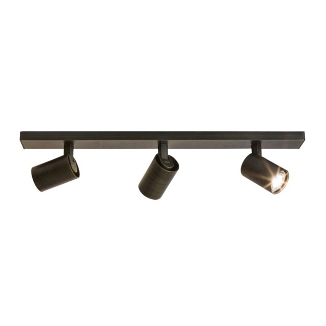 Astro Ascoli 1286006 3 Way Bronze Bar Triple Ceiling Spotlight Fitting