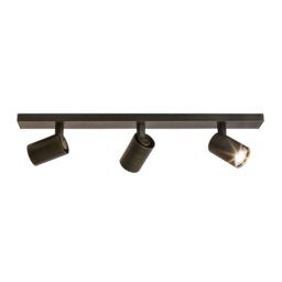 Astro Ascoli 1286006 3 Way Bronze Bar Triple Ceiling Spotlight Fitting