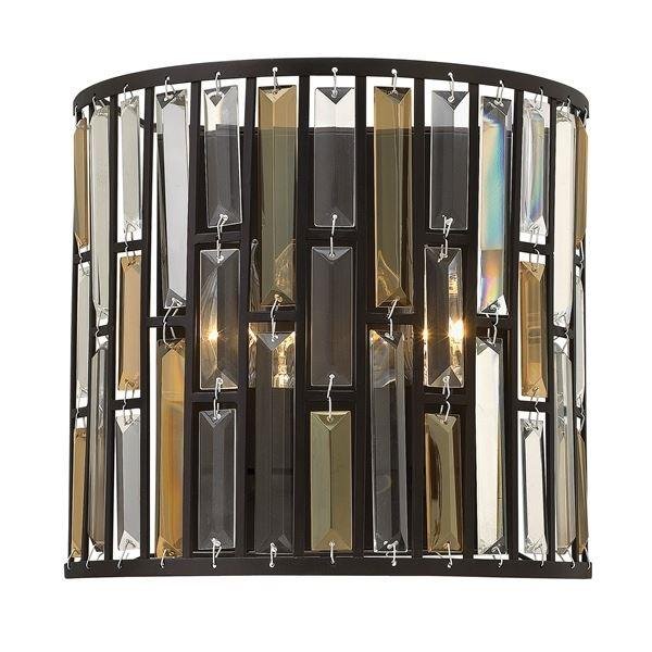 HK/GEMMA2/A VBZ Gemma 2 Light Vintage Bronze Short Wall Light