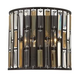 HK/GEMMA2/A VBZ Gemma 2 Light Vintage Bronze Short Wall Light