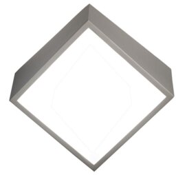 Mantra M5483 Mini Square Outdoor Wall Light In Silver