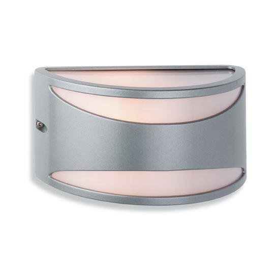 Firstlight 5617SI Meridian Outdoor Wall Light in Silver
